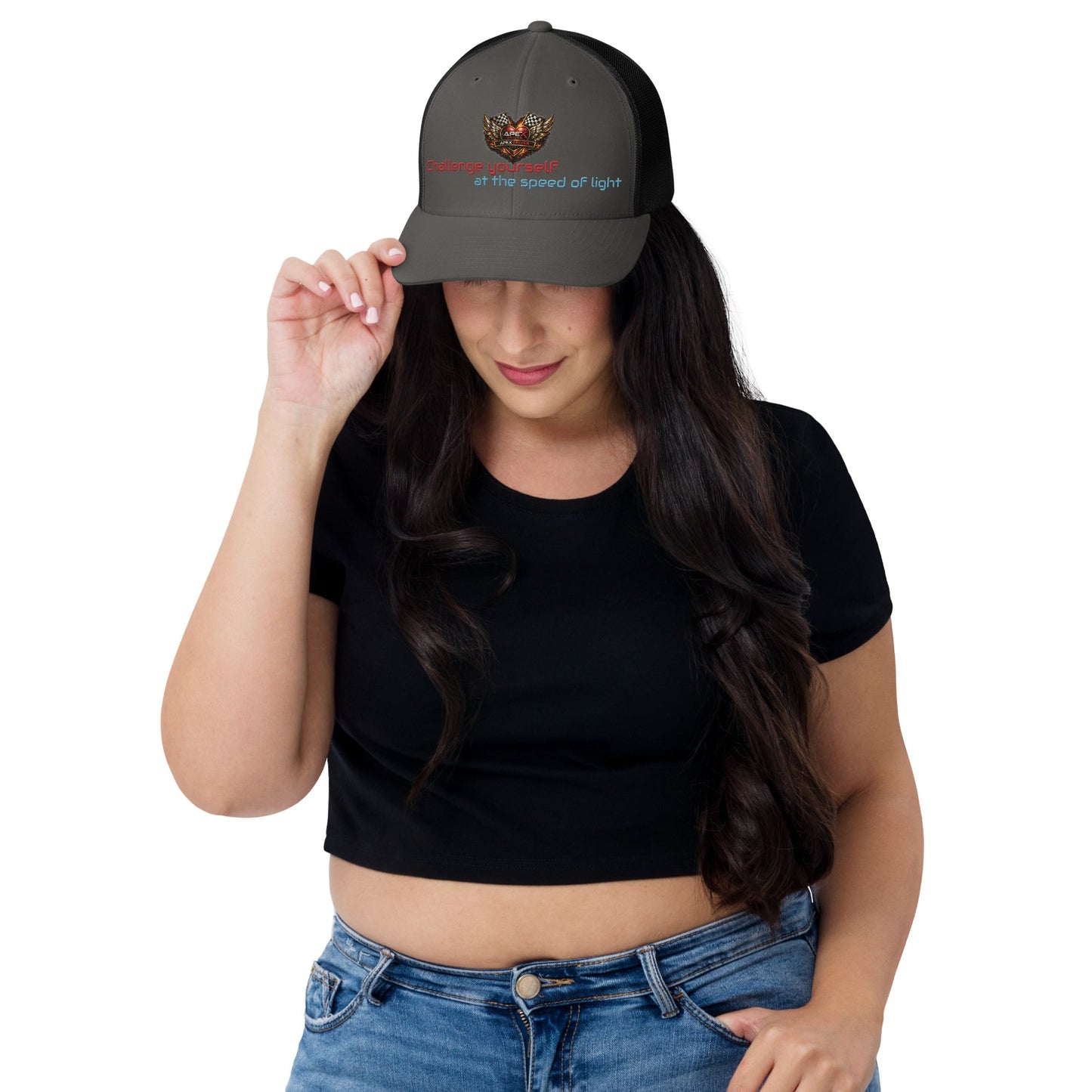 Casquette Trucker Apex driver - ApexDriveEMBROIDERYApexDrive