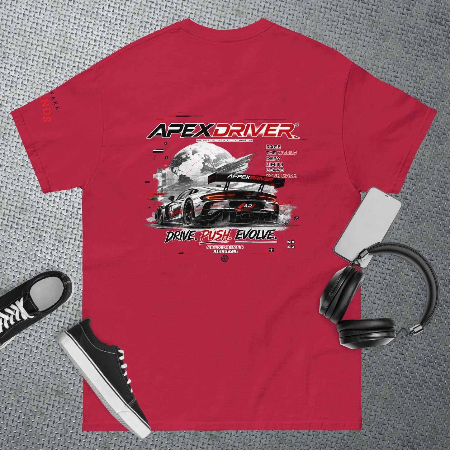 T-shirt classique unisexe Apex driver (toutes les couleurs) - ApexDriveApexDrive
