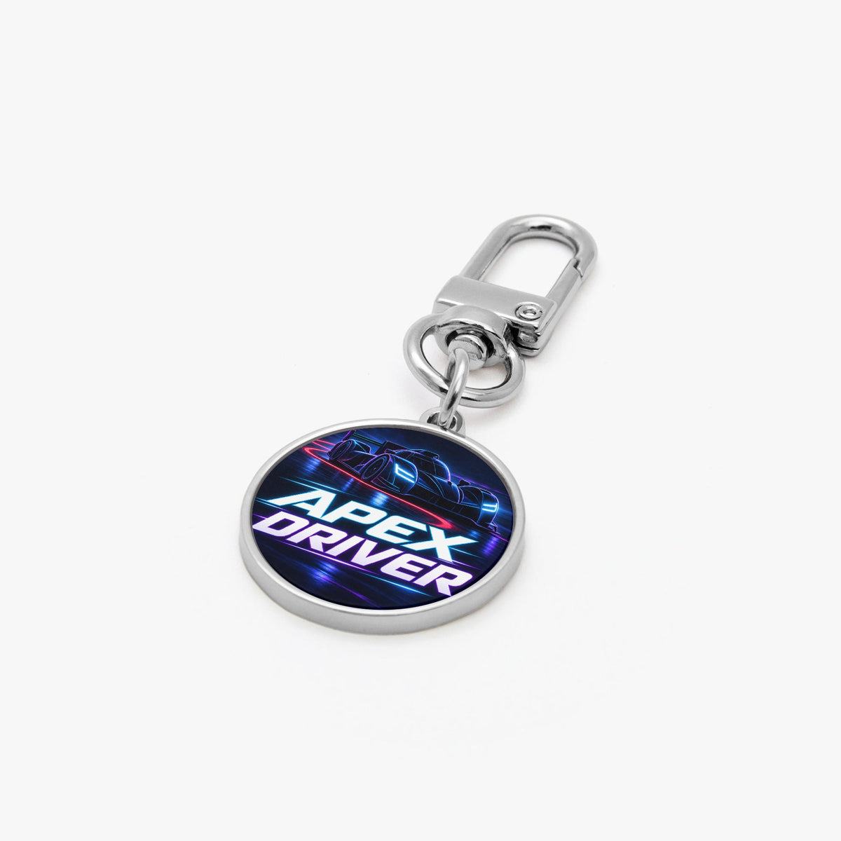 Apex Driver Neon Racing Keychain - Apex DriverKeychainJetPrint Fulfillment