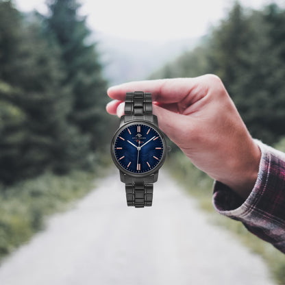 Apex Driver Midnight Unisex Quartz Watch - Apex DriverSteel Strap WatchesJetPrint Fulfillment