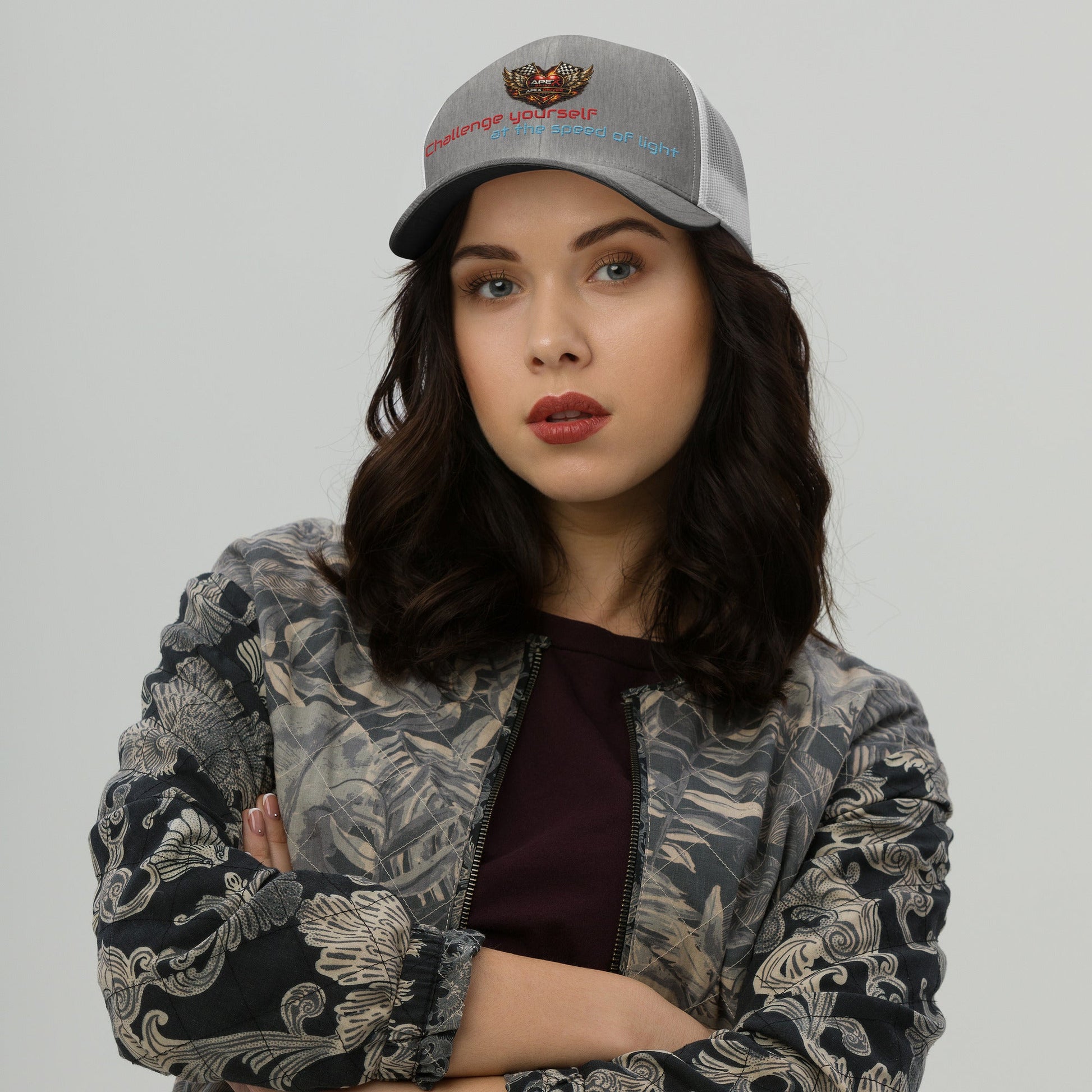 Casquette Trucker Apex driver - ApexDriveEMBROIDERYApexDrive