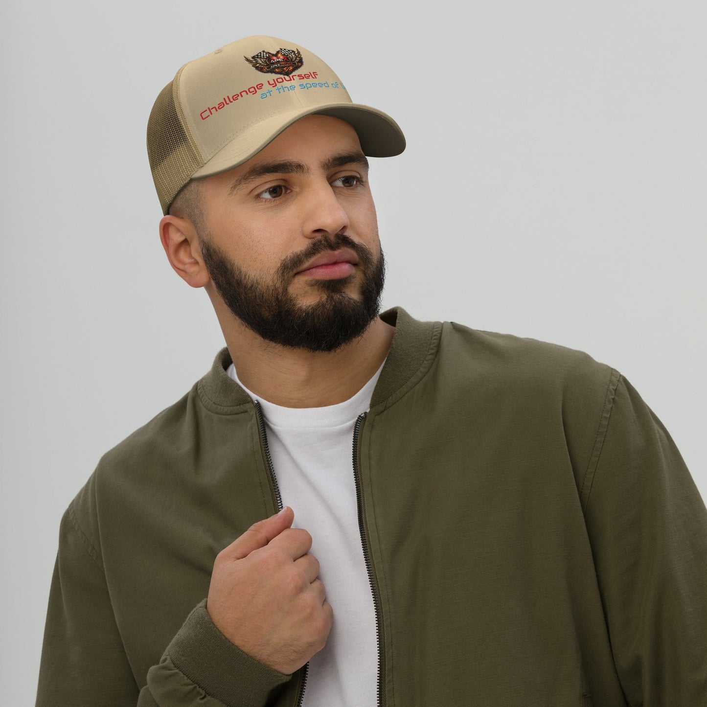 Casquette Trucker Apex driver - ApexDriveEMBROIDERYApexDrive