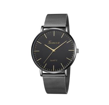 Fashion Casual Watches Womens Men GENEVA Womens Classic Quartz Stainless Steel Wrist Watch Bracelet Watches - Apex DriverWatchApexDrive