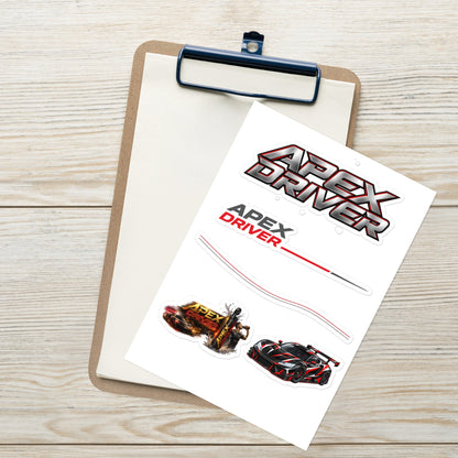 Apex Driver Trackside Sticker Pack - Apex DriverSTICKERApex Driver