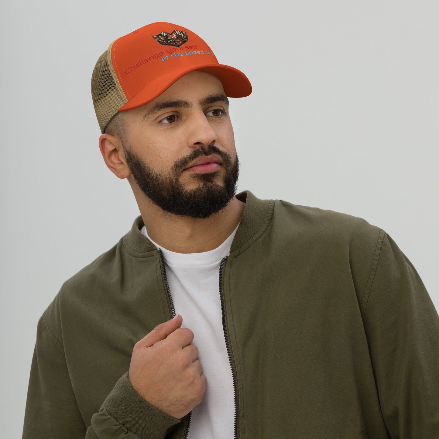 Casquette Trucker Apex driver - ApexDriveEMBROIDERYApexDrive
