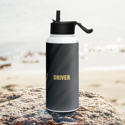 Bouteille d'eau en acier inoxydable avec paille - ApexDriveMUGApexDrive