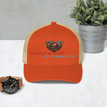 Casquette Trucker Apex driver - ApexDriveEMBROIDERYApexDrive