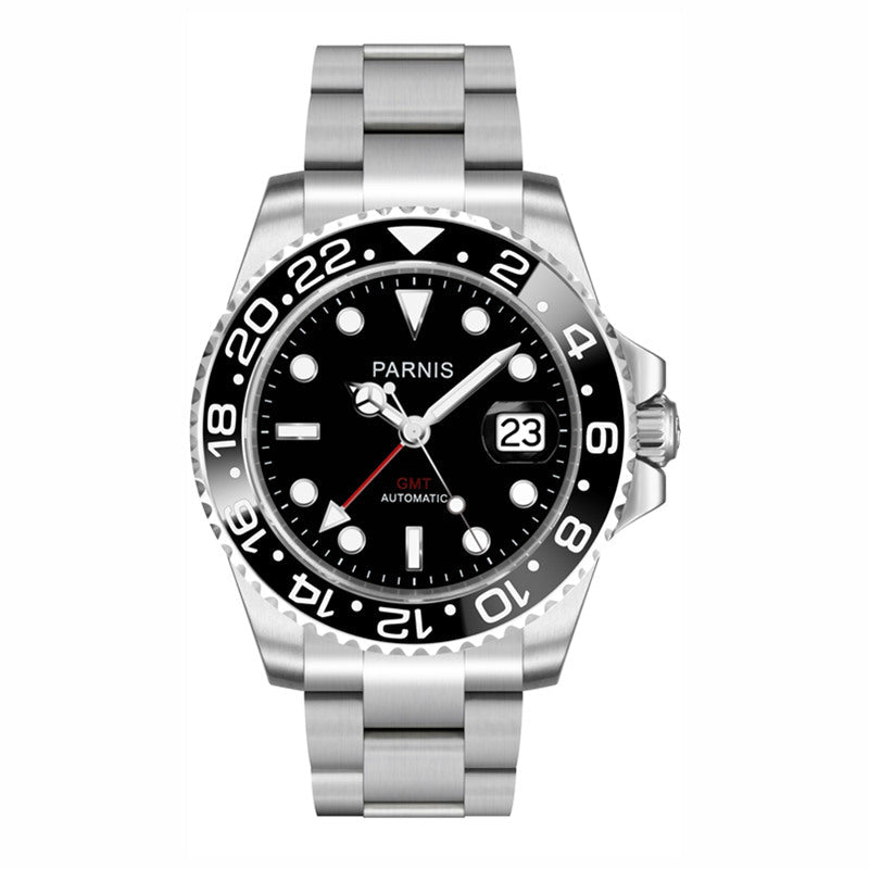 Apex GMT Parnis Automatic Watch - Apex DriverWatchApex Driver