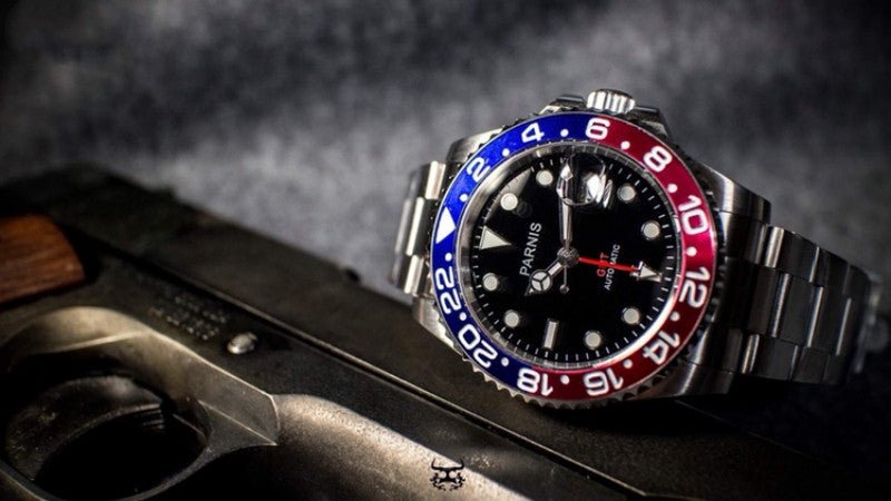 Apex GMT Parnis Automatic Watch - Apex DriverWatchApex Driver