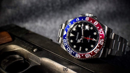 Apex GMT Parnis Automatic Watch - Apex DriverWatchApex Driver