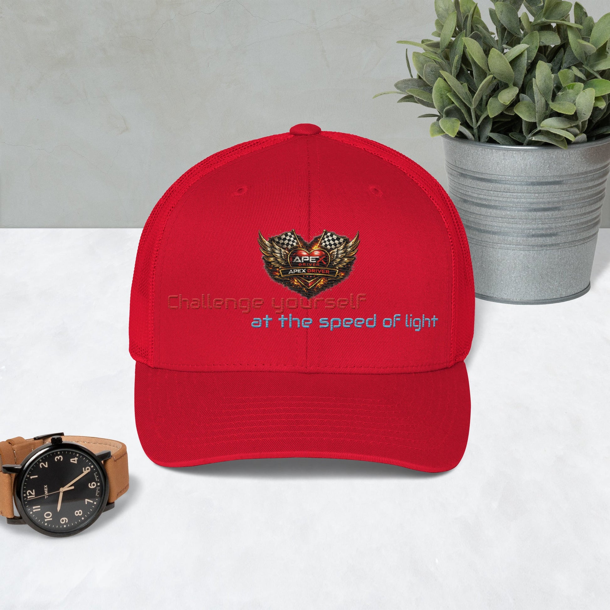 Casquette Trucker Apex driver - ApexDriveEMBROIDERYApexDrive