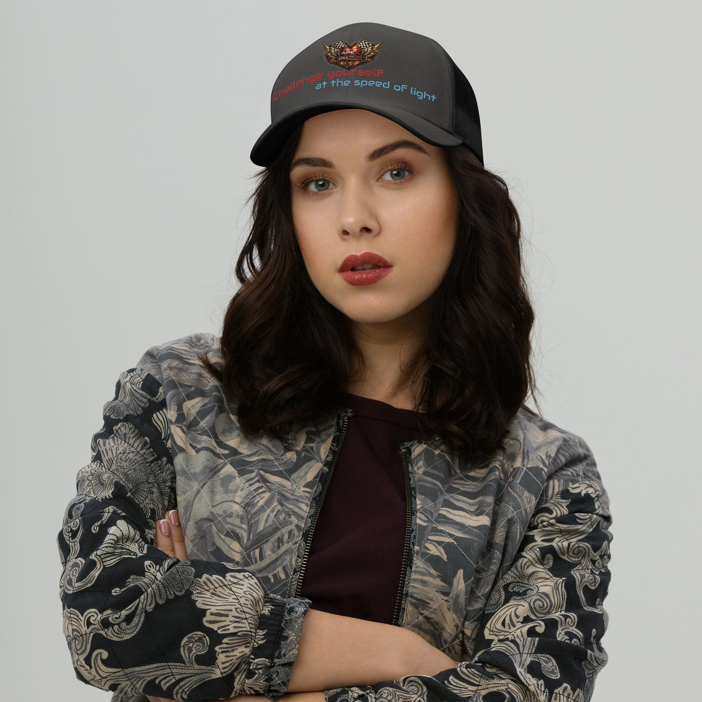 Casquette Trucker Apex driver - ApexDriveEMBROIDERYApexDrive