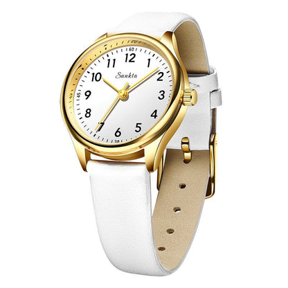 Fashionable Casual Minimalist And Compact Women's Watch Quartz Wristwatch - Apex DriverWatchApexDrive