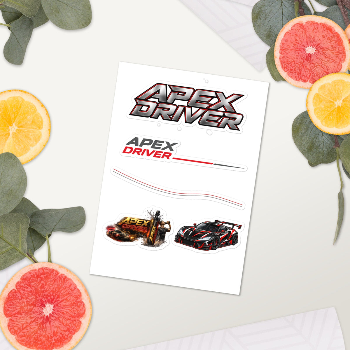 Apex Driver Trackside Sticker Pack - Apex DriverSTICKERApex Driver