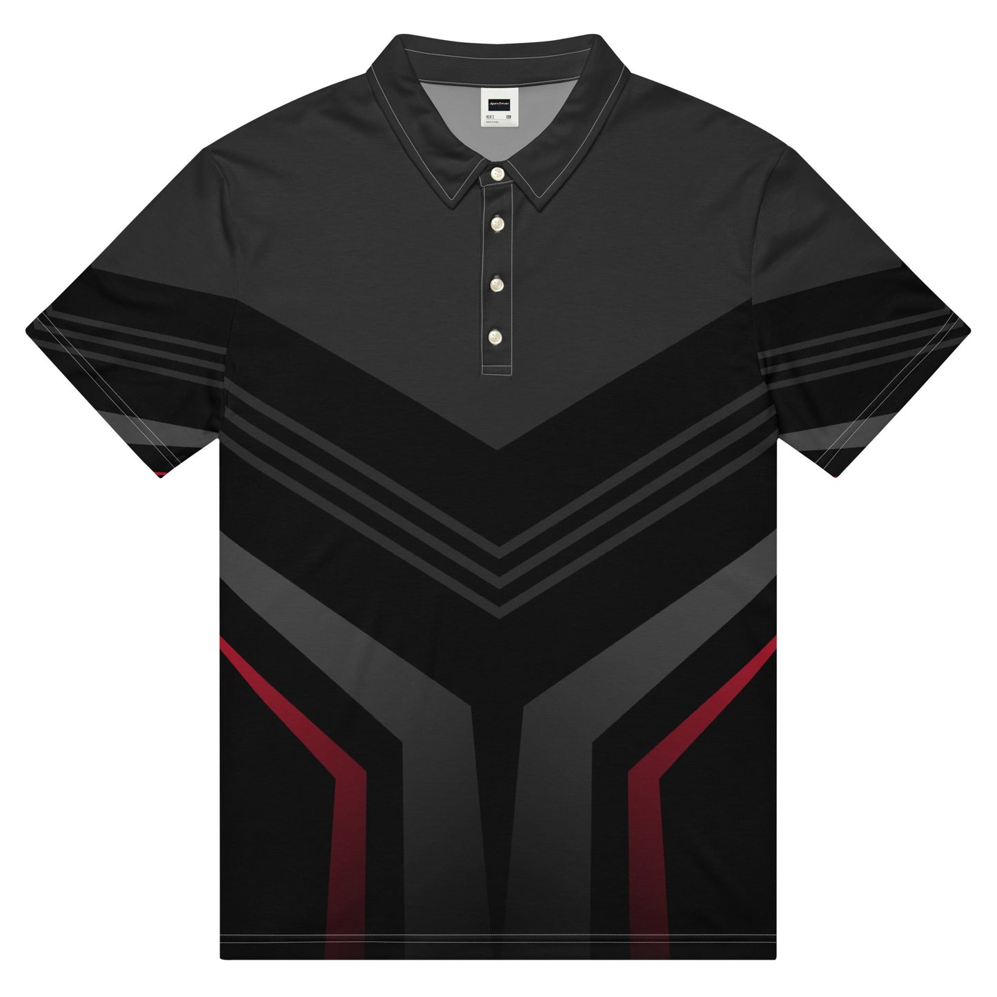 Men’s slim fit polo - ApexDriveCUT-SEWApexDrive