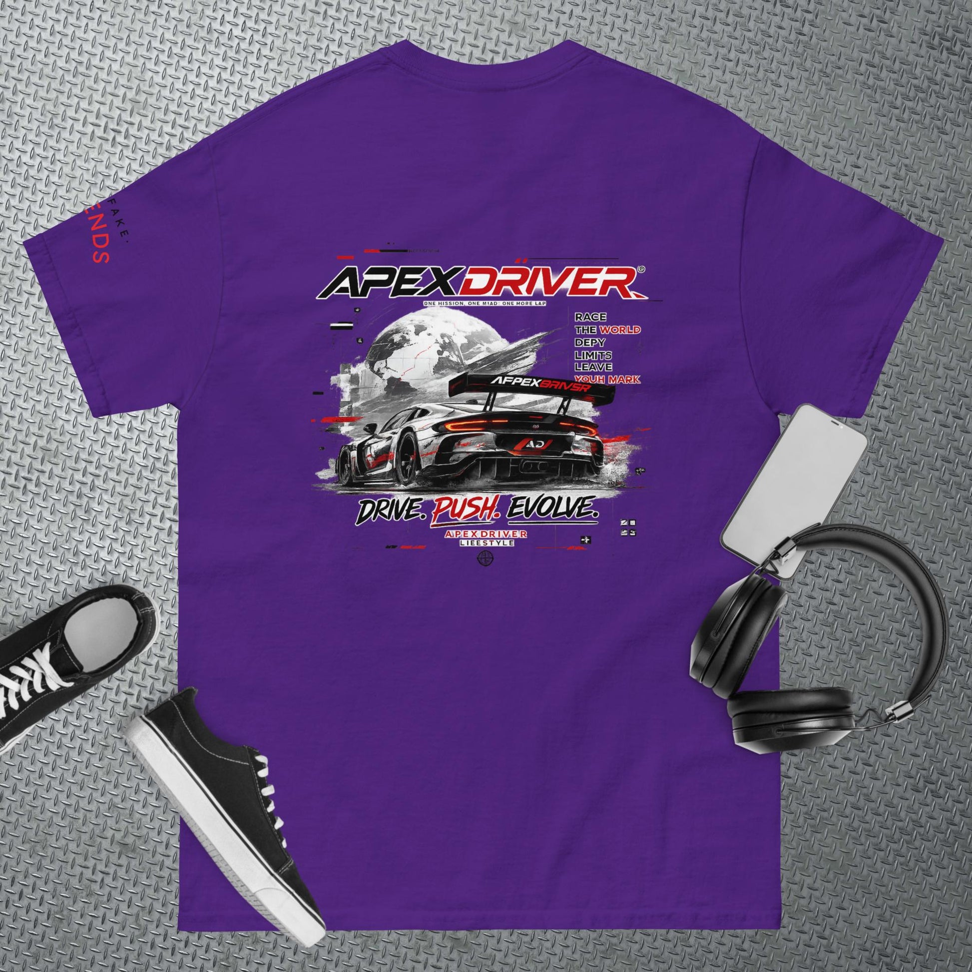 T-shirt classique unisexe Apex driver (toutes les couleurs) - ApexDriveApexDrive