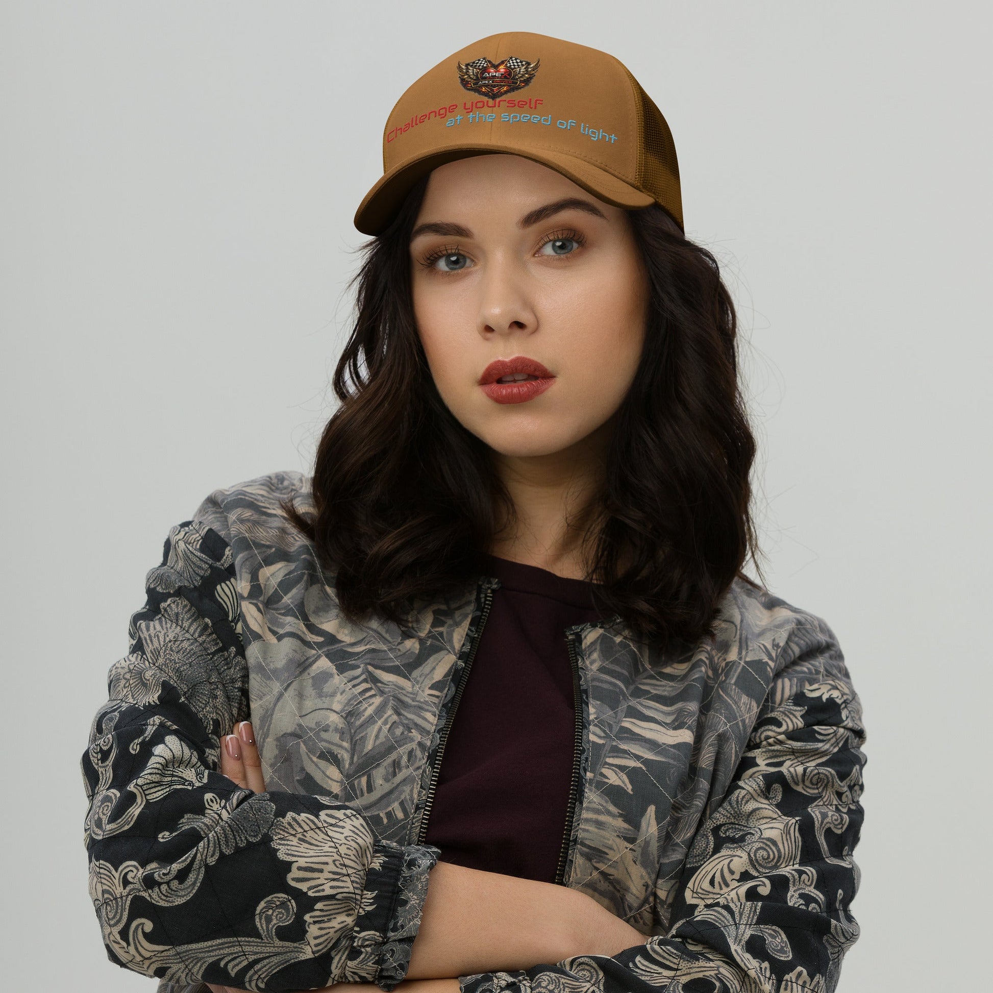 Casquette Trucker Apex driver - ApexDriveEMBROIDERYApexDrive